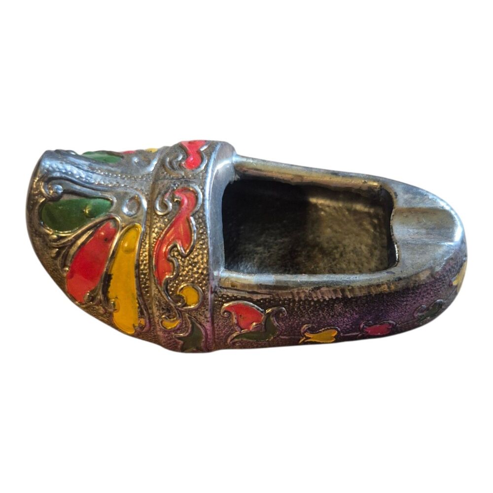 Mid Century Shoe Shaped Ashtray 3 Inch